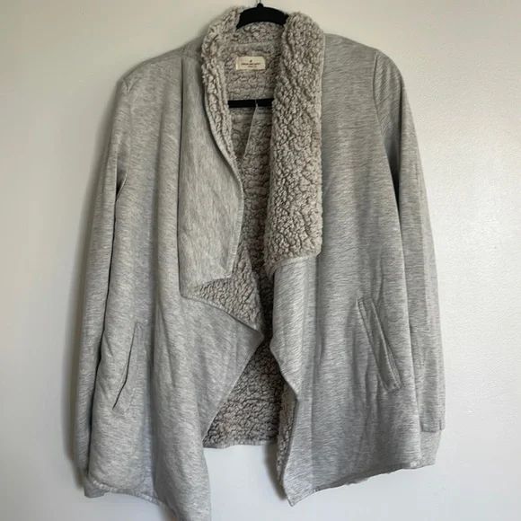 Thread and Supply Sherpa Lined Cardigan - Picture 3 of 5
